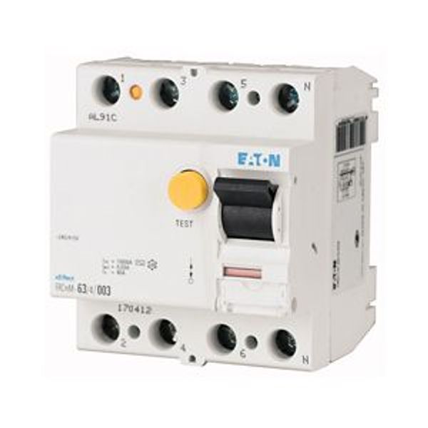 Residual current circuit breaker (RCCB), 63A, 4p, 30mA, type G/A image 5