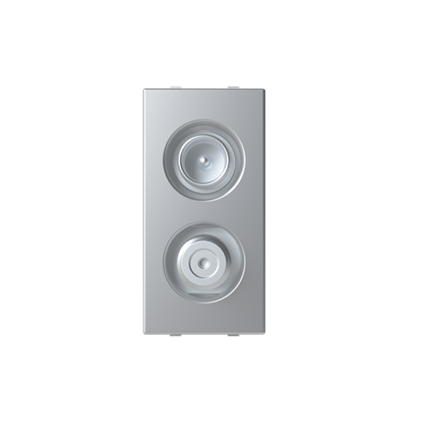 N2151.8 PL TV outlet SAT Silver - Zenit image 1