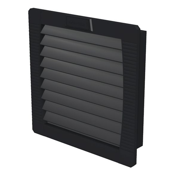 Exhaust filter (cabinet), IP55, black, EMC version: No image 2