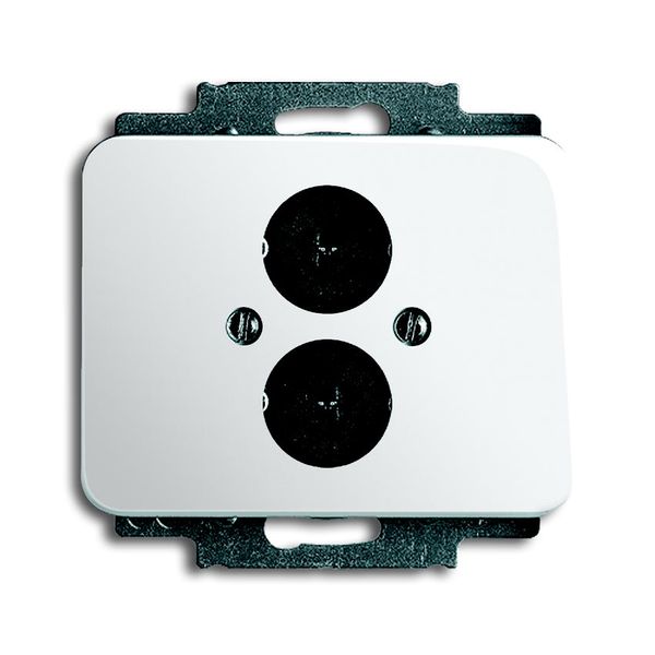 1751-24G CoverPlates (partly incl. Insert) carat® Studio white image 1