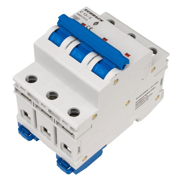 Miniature Circuit Breaker (MCB) AMPARO 10kA, C 13A, 3-pole image 6