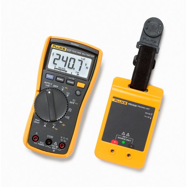 FLUKE-117/PRV240 Proving unit, Fluke 117 DMM Kit image 1