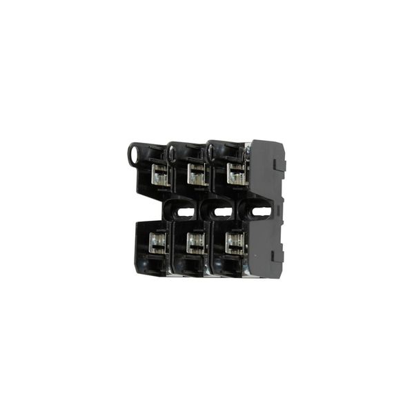 Eaton Bussmann series JM modular fuse block, 600V, 0-30A, Philslot Screws/Pressure Plate, Three-pole image 3