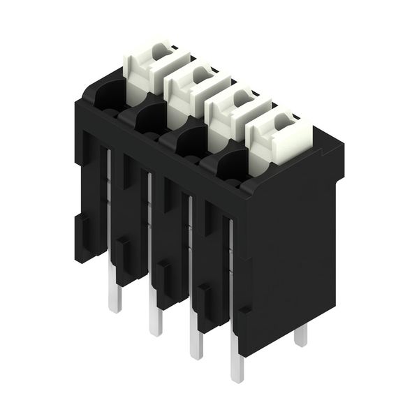 PCB terminal, 3.50 mm, Number of poles: 4, Conductor outlet direction: image 2