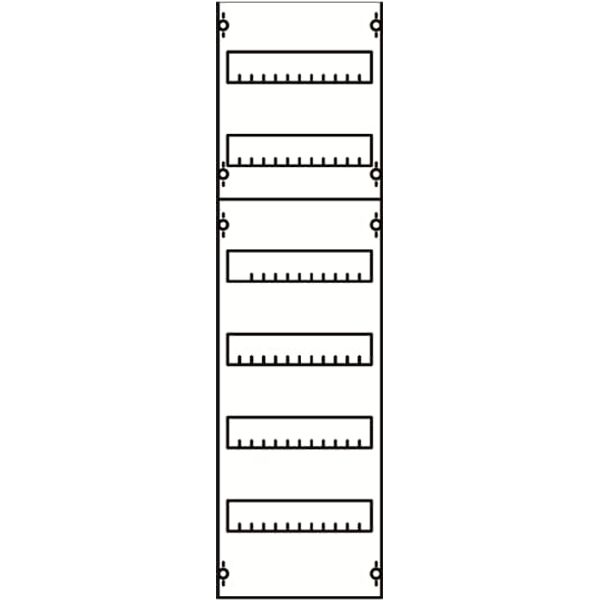 1V2A DIN rail mounting devices 900 mm x 250 mm x 120 mm , 2 , 1 image 2