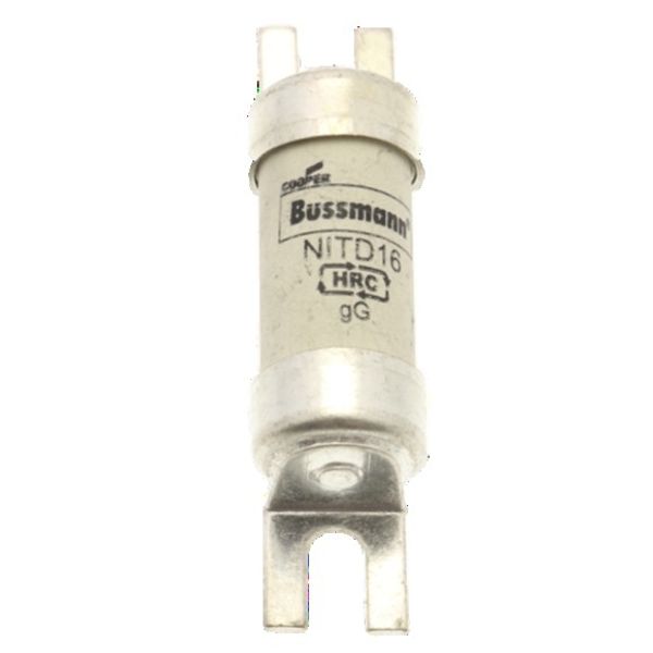 Fuse-link, LV, 16 A, AC 550 V, BS88/A1, 14 x 55 mm, gL/gG, BS image 2