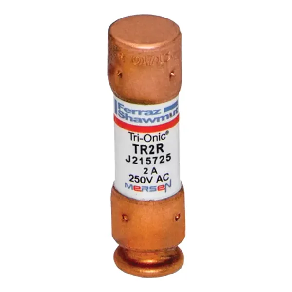 Fuse TR-R - Class RK5 - Time-Delay 250VAC 250VDC 2A Ferrule image 1