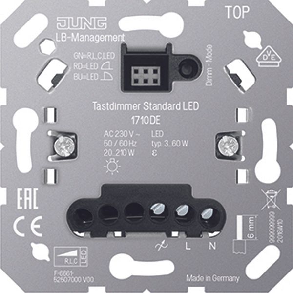 Mennekes Panel mounted recept., 16A4p9h230V, IP67 1711 image 2