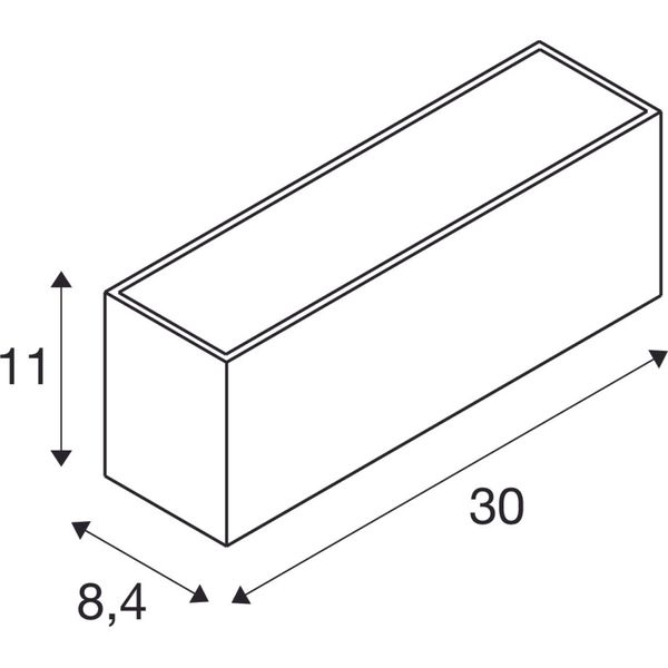 SITRA L WL 24W 2700 / 4150lm 105ø ?80 230V 3/4K IP44 rost image 5