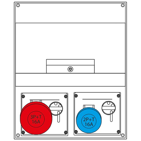 SURF.MOUNT.DISTRIBUTION ASSEMBLY DOMINO image 4