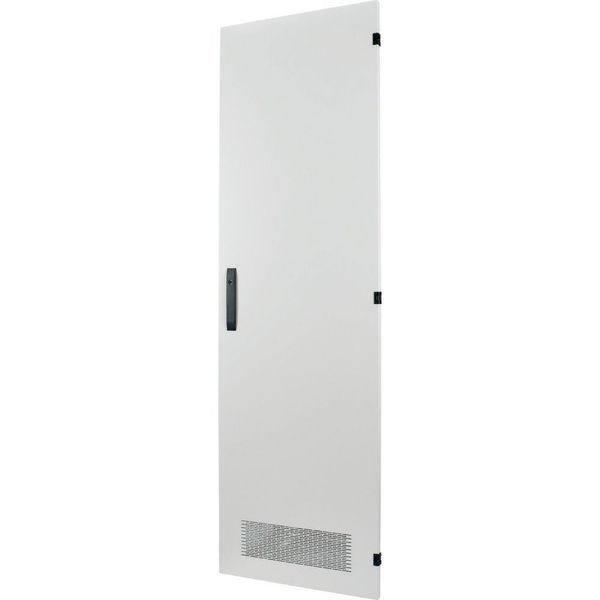 Door to switchgear area, ventilated, L, IP30, HxW=2000x1200mm, grey image 6