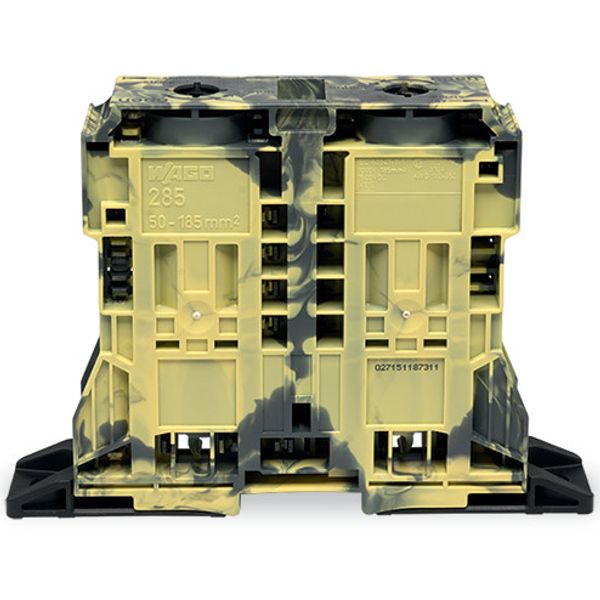 2-conductor through terminal block 185 mm² lateral marker slots dark g image 3