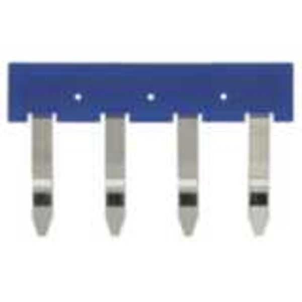 Accessory for PYF-PU/P2RF-PU, 7.75mm pitch, 4 Poles, Blue color PYDN0014D image 1