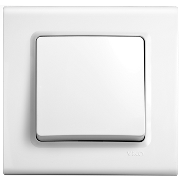 Linnera-Rollina Q C Two Pole Switch (16A ) White image 1