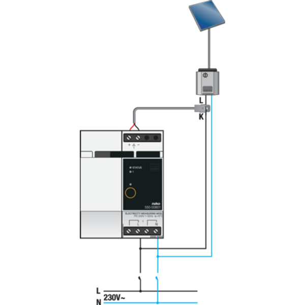 Electricity measuring module (1 channel) for Niko Home Control image 4