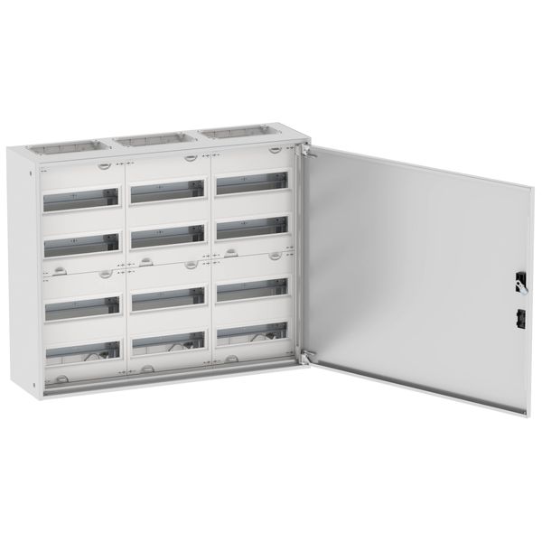 Wall-mounted enclosure EWK complete, IP31, 144 SU, protection class II, HxWxD=650x800x230mm image 8