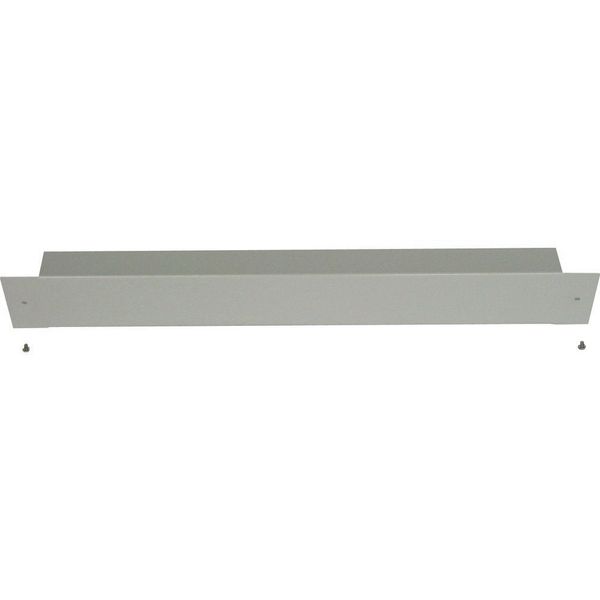 Plinth, front plate for HxW 100 x 1000mm, grey image 3