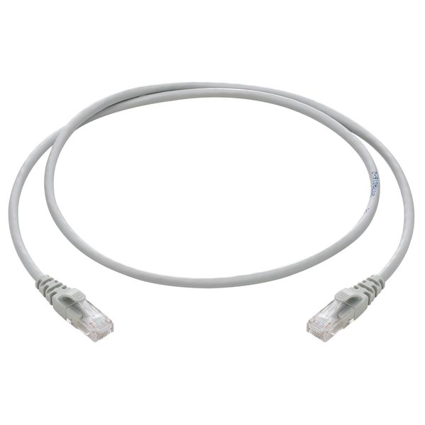 RJ45 Cat5e U/UTP patch cord - 1m image 1