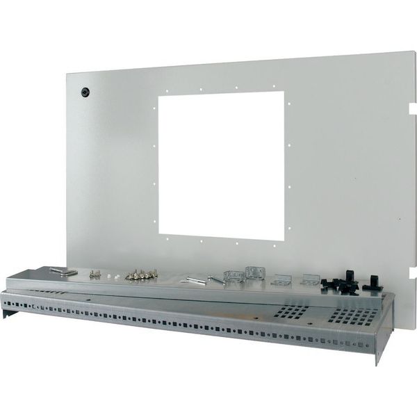 Mounting kit: IZMX40, fixed mounted design, W=1000mm, grey image 4