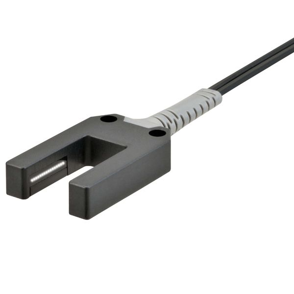 Fiber optic sensor head, through-beam, 10mm slot type, 10 mm area dete E32 0018A image 3