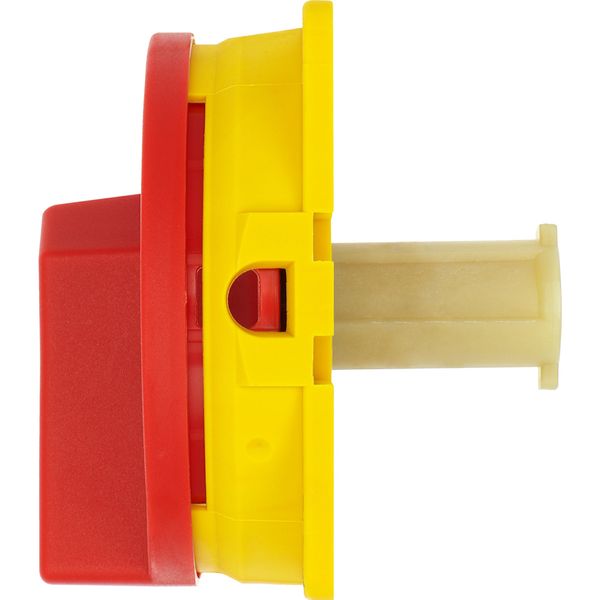 Thumb-grip, red, lockable with padlock, for P3 image 28