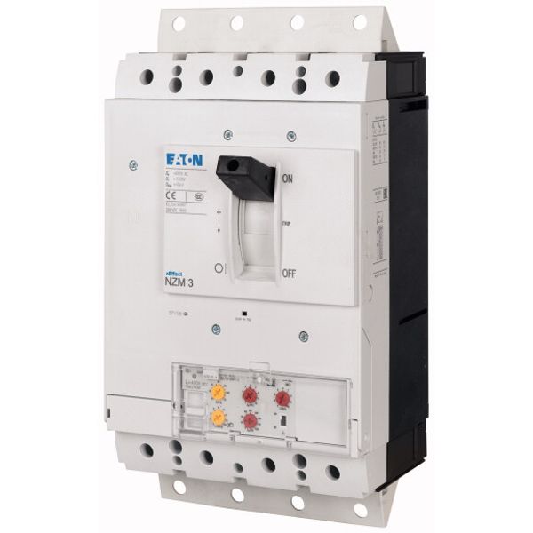 Circuit-breaker, 4p, 400A, plug-in module image 1