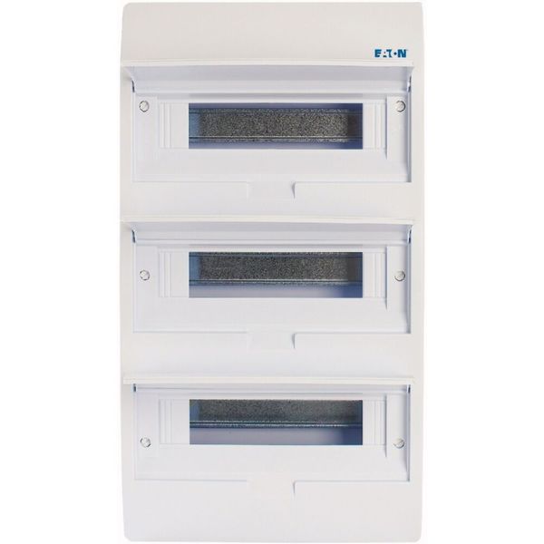 ECO Compact distribution board, surface mounted, 3-rows, 12 MU, IP40 image 5