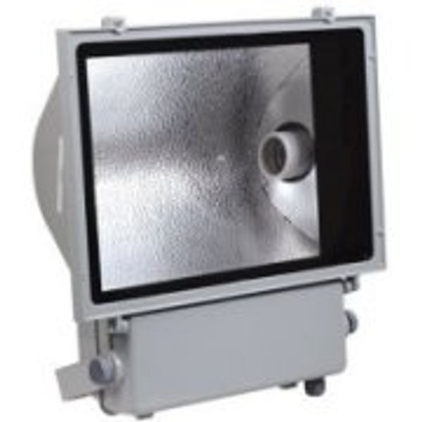 Floodlight MHS E40 250W IP65 (04-250-02) grey IeK image 1