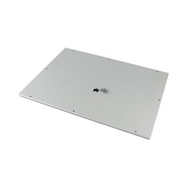 Top plate for OpenFrame, closed, W=1200mm, grey image 4