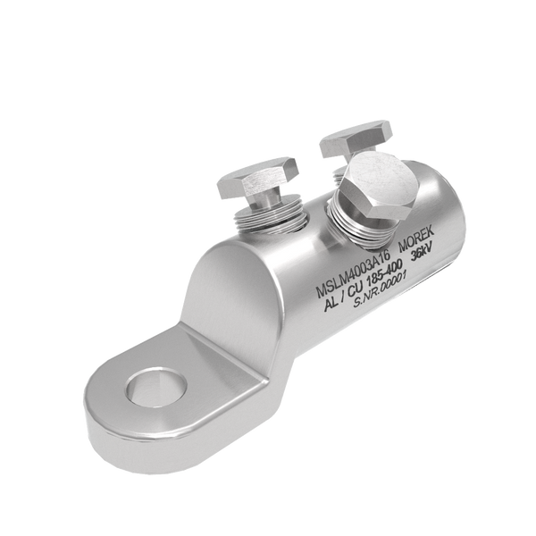 MSLM400 Al/Cu 185-400mm² 36kV 3xAluminum screw SB cable lug M16 image 1