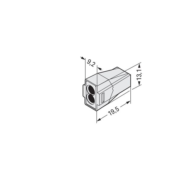 PUSH WIRE® connector for junction boxes for solid and stranded conduct image 4