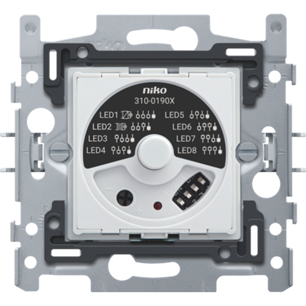 Base for universal rotary dimmer with PLC interference suppression, 5 – 325 W, 3 wire image 1