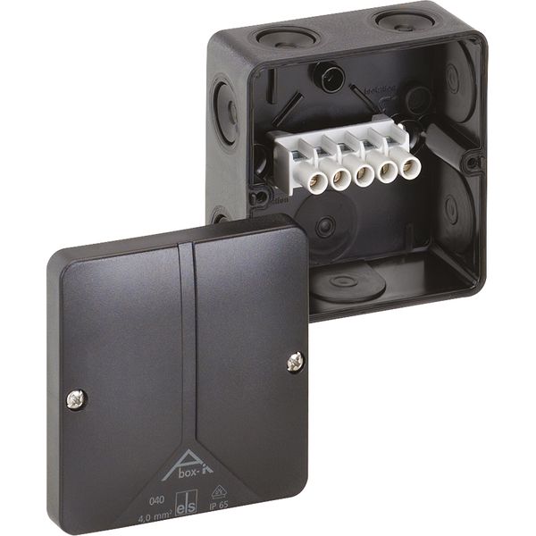 Junction Box Abox-i 040-4²/sw image 1