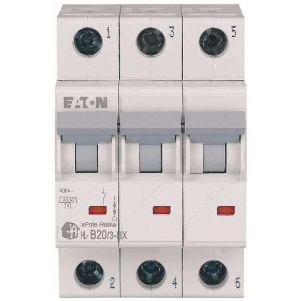 HN-B20/3 Eaton Moeller series xPole Home - HN/HN-HX MCB image 1