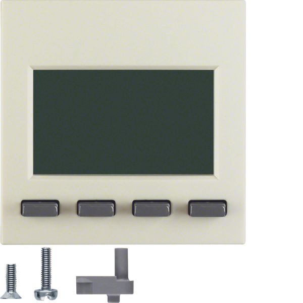 Info display, KNX - S.1, white glossy image 1