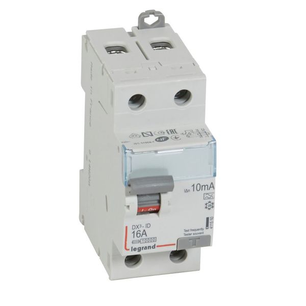 RCD DX³-ID - 2P - 230 V~ - 16 A - 10 mA - A type image 1