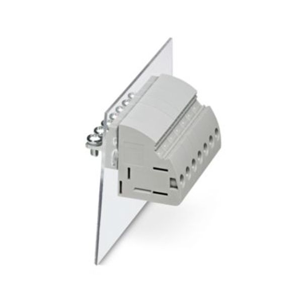 UWV 16/ 3-POT/S BK2DP IB/IB BD - Panel feed-through terminal block image 1