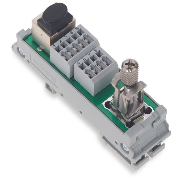 Interface module;RJ-45;PCB terminal blocks, double-row; image 1