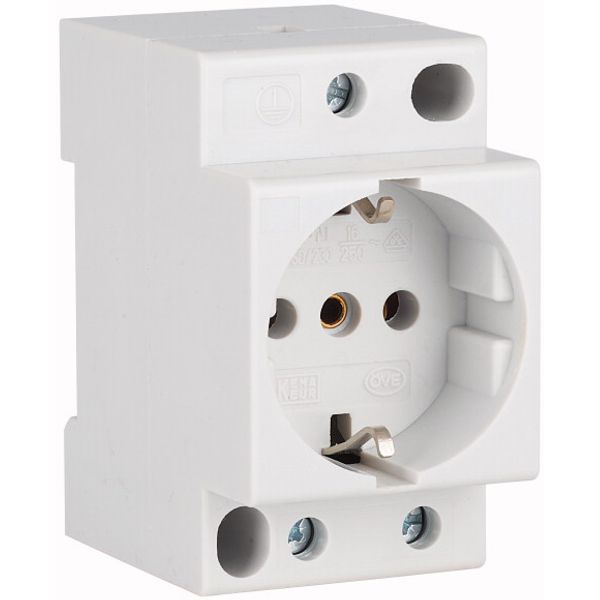 Schuko socket, 10/16A, 250V AC image 4