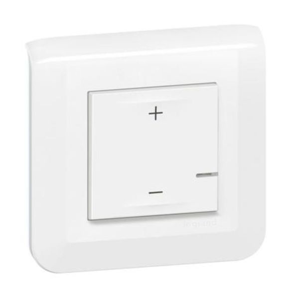 048896A ECO1 Céliane 2-wire autonomous motion wall detector without neutral 100W LED - complete with white plate image 1