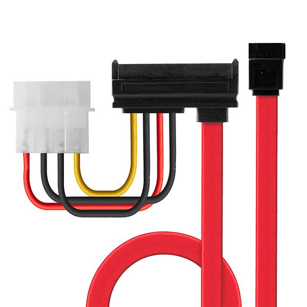 SATA Cable - Combined Data & Power, Internal, 0.5m All-in-one solution for SATA drive connections! image 2