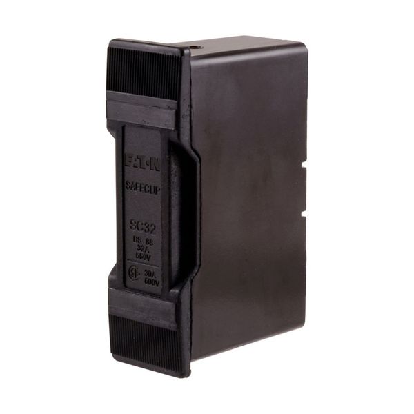 Fuse-holder, LV, 32 A, AC 550 V, BS88/F1, 1P, BS, front connected, black image 9