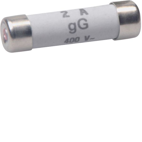 Cylinder Fuses Type C 8,5x32mm gG 2A 400 V AC 100kA image 1