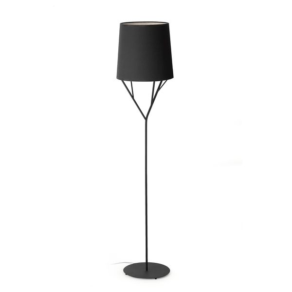 TREE BLACK FLOOR LAMP 1 X E27 60W image 1