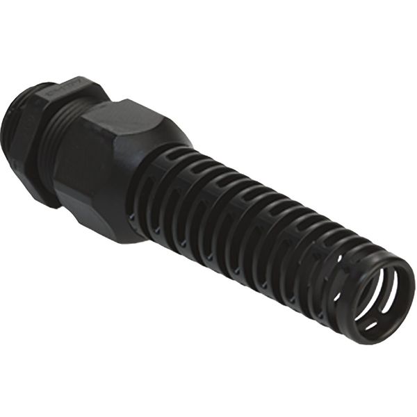 Cable gland Syntec synthetic Pg 7 black cable Ø 2.5-6.5 mm (UL 5.0-6.5 mm) image 1