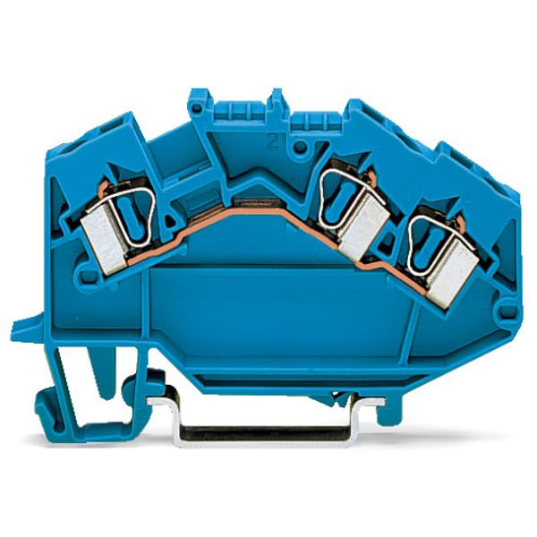 3-conductor through terminal block 4 mm² suitable for Ex i application image 3