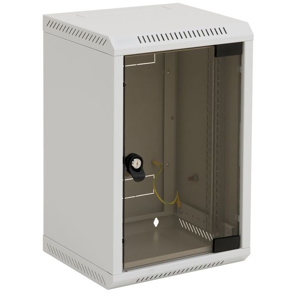 Network Enclosure Wallmount DV,W310xH337xD260,10",6U,RAL7035 image 4