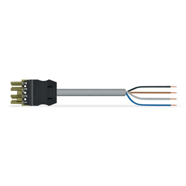 pre-assembled interconnecting cable;Eca;Socket/plug;gray image 2