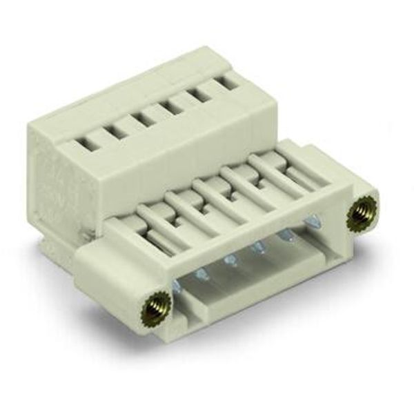 734-312/109-000 1-conductor male connector; CAGE CLAMP®; 1.5 mm² image 1