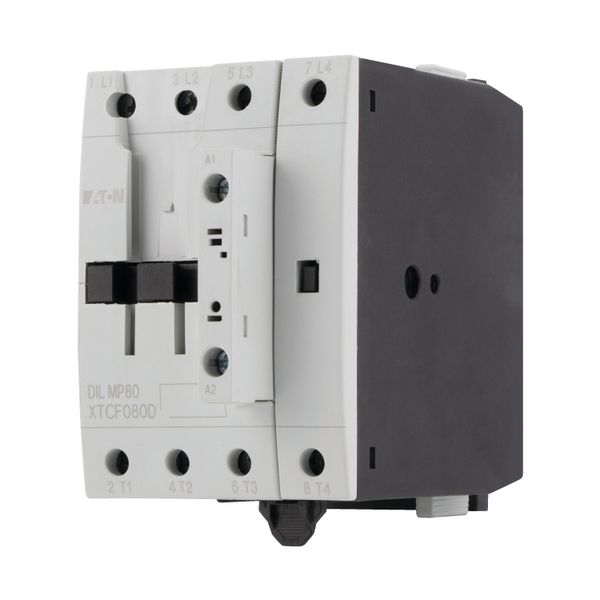 Contactor, 4 pole, 80 A, 24 V 50/60 Hz, AC operation image 12